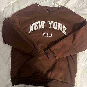 Brown New York Sweatshirt